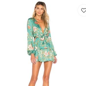 Majorelle Mini dress long sleeve